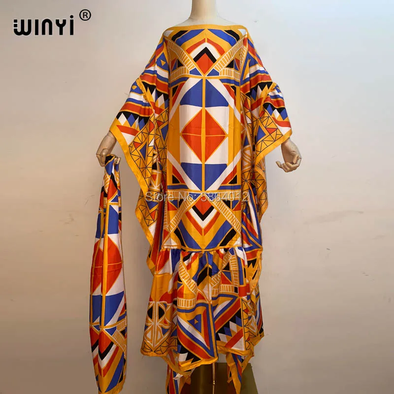 2021 Marocain Autumn Runway Designer Elegant Pleated Dress Women Long Sleeve Splicing Stripe Print Female Midi Dress Vestdios