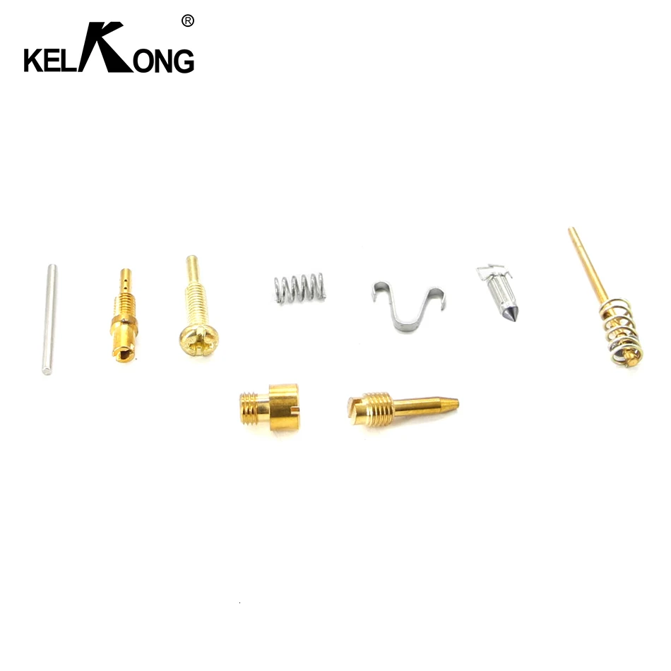 KELKONG Carburetor Rebuild Kit For PZ19 PZ19J  Repair Kit for Scooter Moped Jog50 Jog90 1E40QMB 1PE40QMB E-TON Polaris accessori