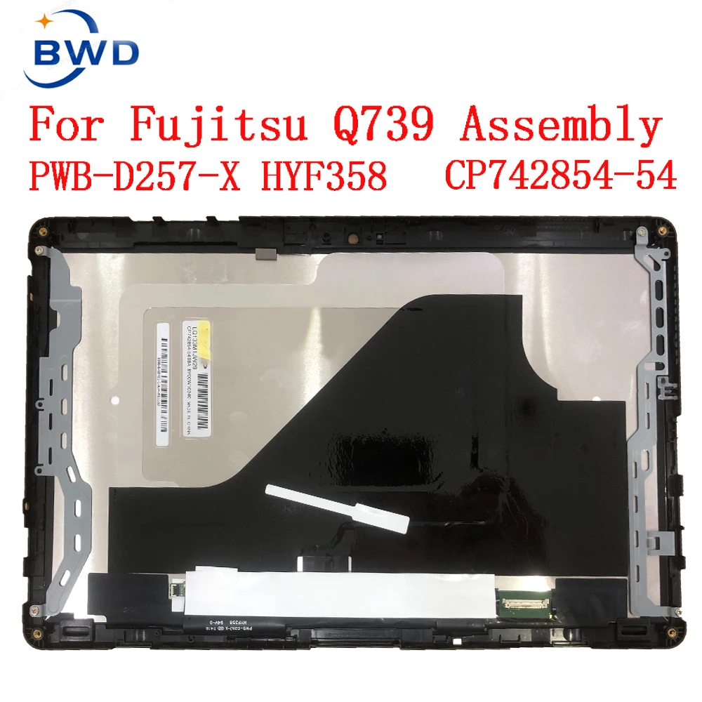 Cp742854-54 do FUJITSU Q739 montaż dotykowy Laptop 13.3 "Panel LED LCD FHD IPS 1920*1080 PWB-D257-X HYF358