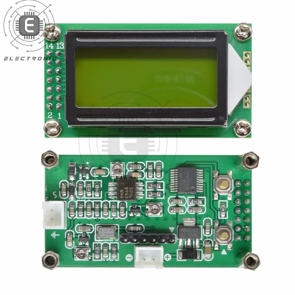 1-1200mhz 1MHz-1.2GHz RF Frequency Counter Tester Digital PLJ-0802-E DC 9-12V LCD Meter