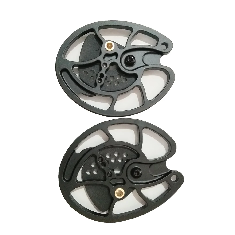 

1 Pair 2 pcs Black Compound Bow Pulley for 30-40 LBS Compound Bow Outdoor Hunting Shooting Fishing Target Practice