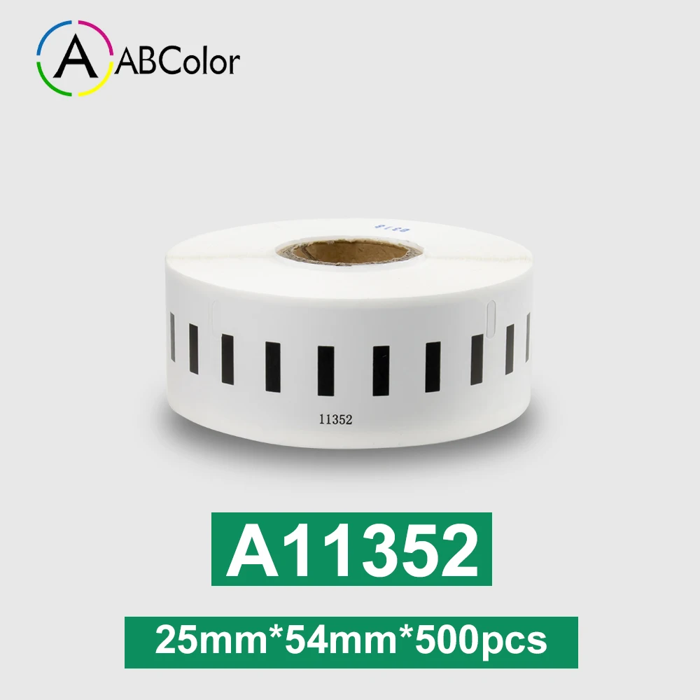 

Адресные этикетки 11352 для DYMO 11352, этикетки 500 шт./этикетки рулонная Тепловая бумага для DYMO LabelWriter 450 450 DUO 450 Twin Turbo 4XL