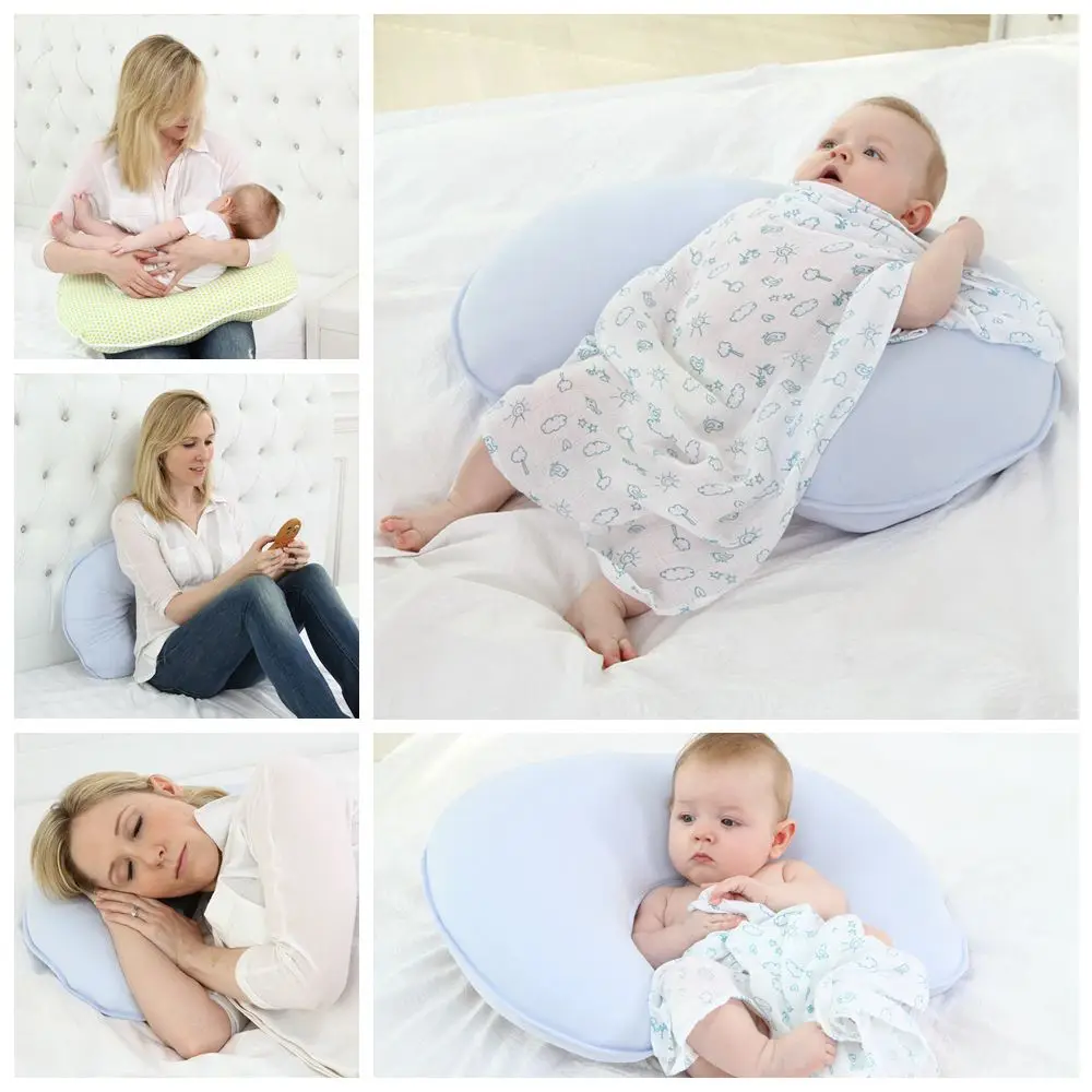 Baby Nursing Pillow case Maternity Breastfeeding Pillow cover Infant U-Shaped Newbron Cotton Feeding Waist Cushion for Nursing