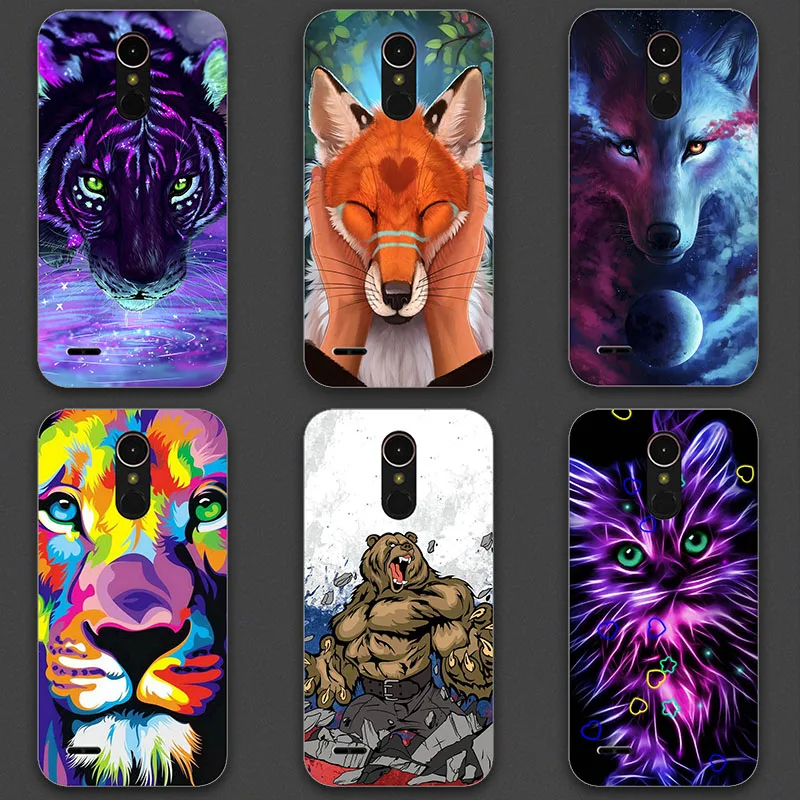 Phone Case for LG K9 Aristo 2/Aristo 2 Plus/K8 2018/Tribute Dynasty/LV3 2018/Fortune 2/Rebel 3/Zone 4 Silicone Soft TPU Case