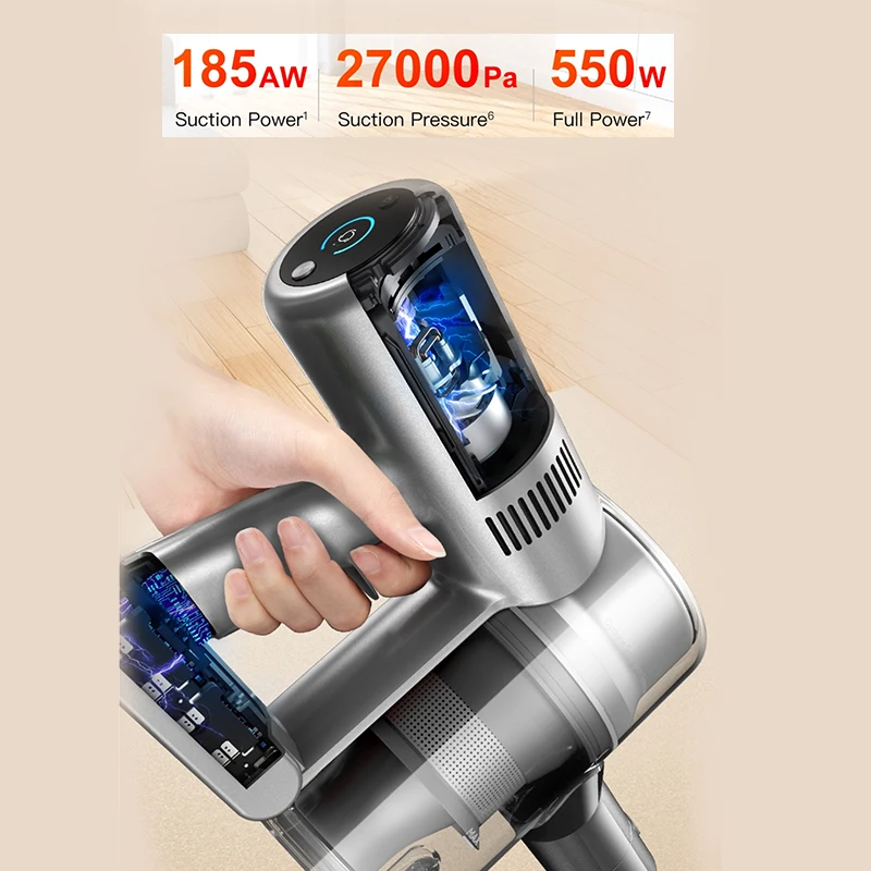 Dreame V12 Handheld Wireless Vacuum Cleaner OLED Display 27000Pa 150AW Cordless Cyclone Filter Cleaner for Home Dust Collector