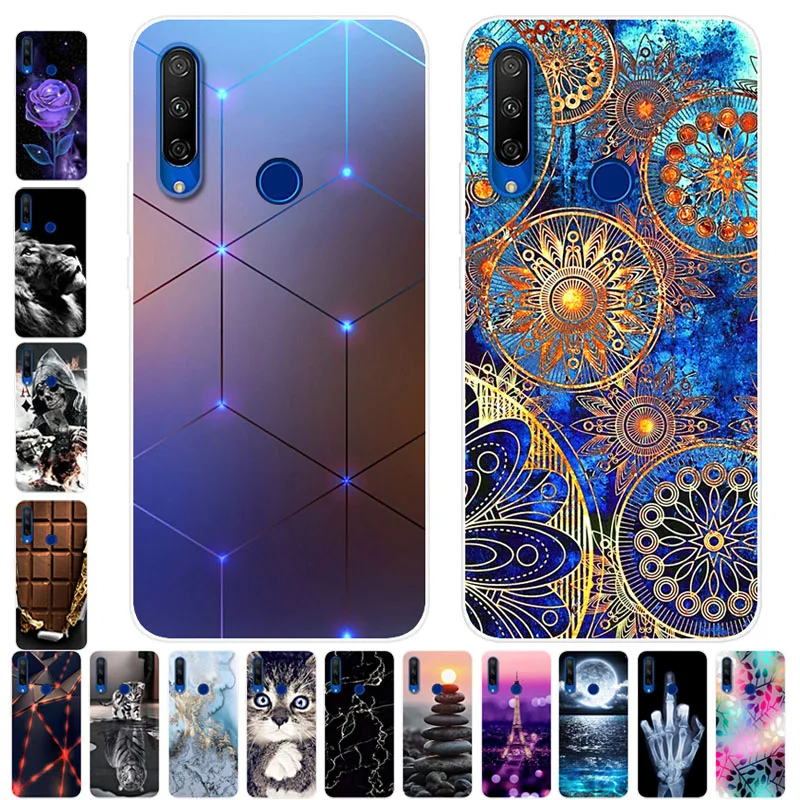 For Huawei Honor 9X STK-LX1 Case Soft Silicone Back Case for Coque Honor 9X Premium Phone Cover Honor9X Global Clear Bumper TPU