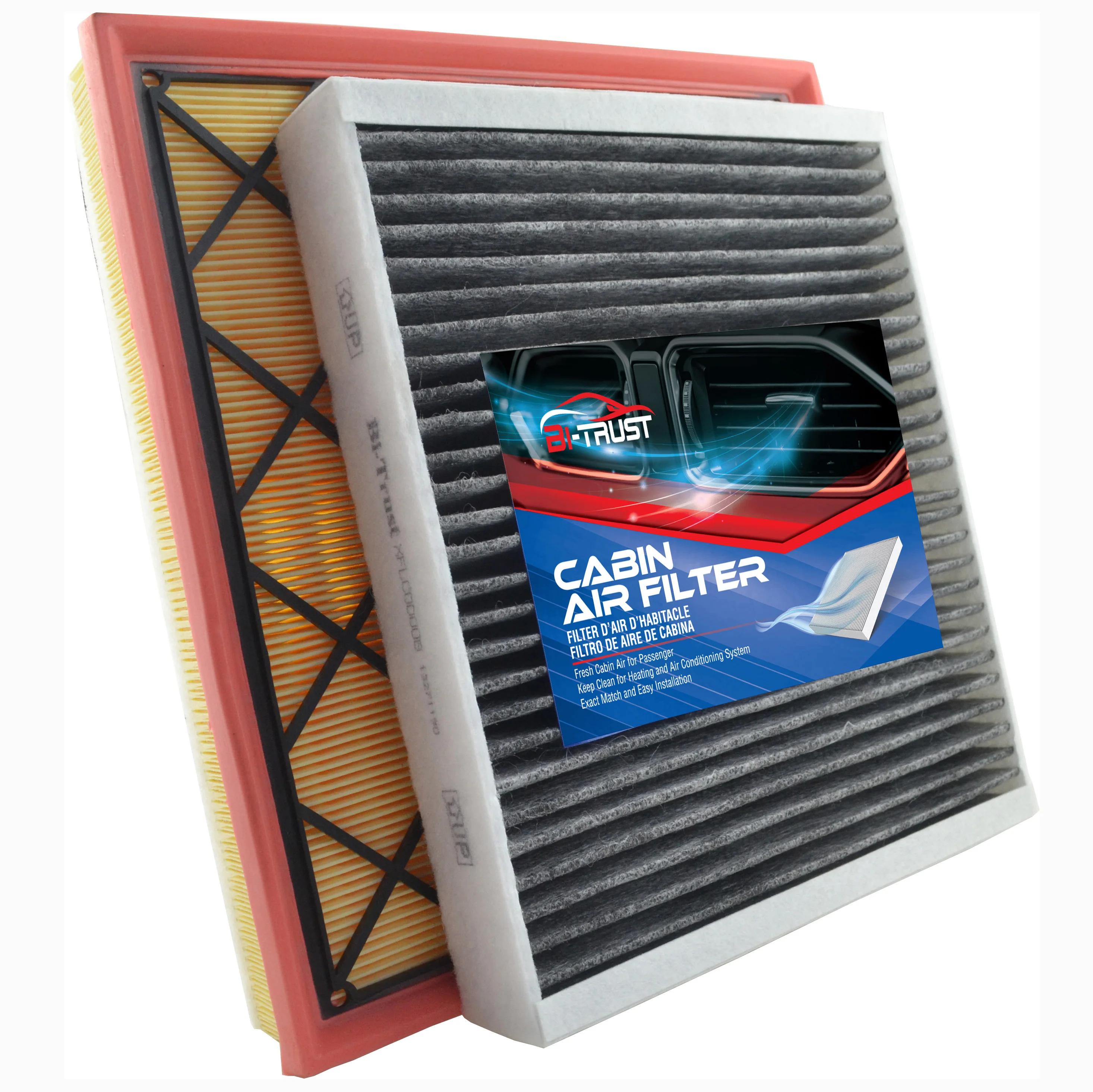 Juego Combinado de Filtro de Aire del Motor y de la Cabina para Buick Cascada/Verano, Chevrolet Cruze/Limited/Chevrolet Orlando 13271190
