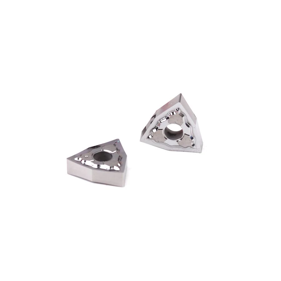 10Pcs WNMG080404 HA N01 WNMG080408 HA N01 CNC เครื่องกลึงโลหะตัดใบมีดแทรกสำหรับโลหะผสมอลูมิเนียมภายนอกเครื่องมือ