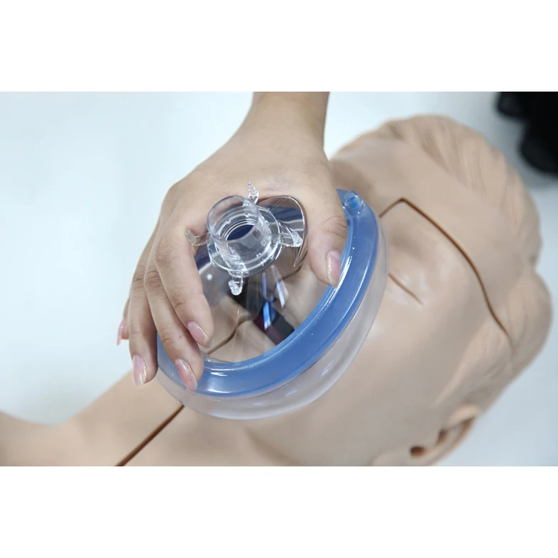 For 1Pcs Inflatable Anesthesia Mask Oxygen Mask Simple Breathing Apparatus Accessories Newborn Infant Toddler Adult