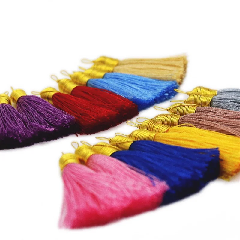 BLUESTAR Mini Cord Tassel 4pcs-20Pcs DIY Accessories Cords Fringe Trim Garments Curtains Jewelry Decor Accessories