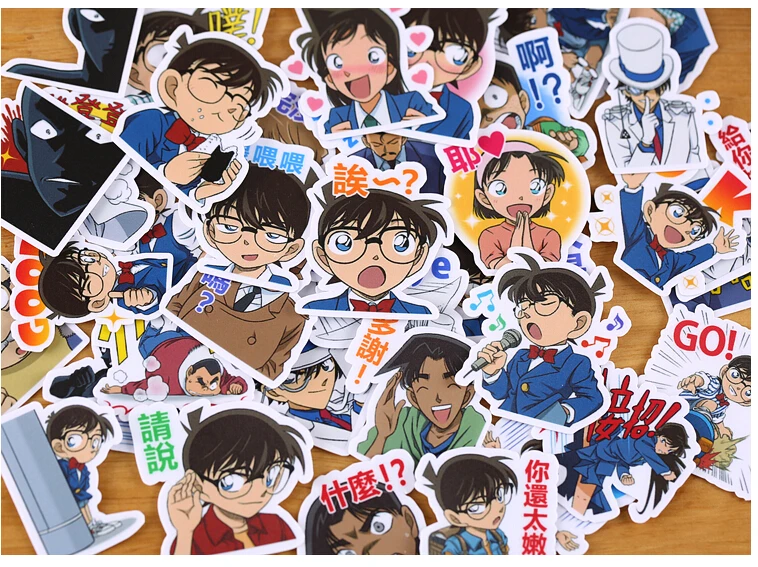 40pcs Creative Cute Self-made Detective Sticker Scrapbooking Stickers /decorative Sticker /DIY Craft Photo Albums