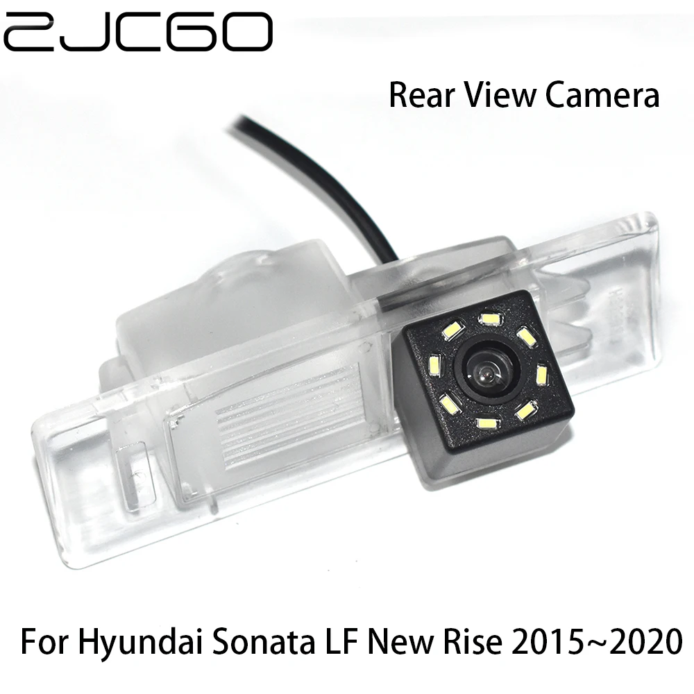 

ZJCGO CCD HD Car Rear View Reverse Back Up Parking Night Vision Waterproof Camera For Hyundai Sonata LF New Rise 2015~2020