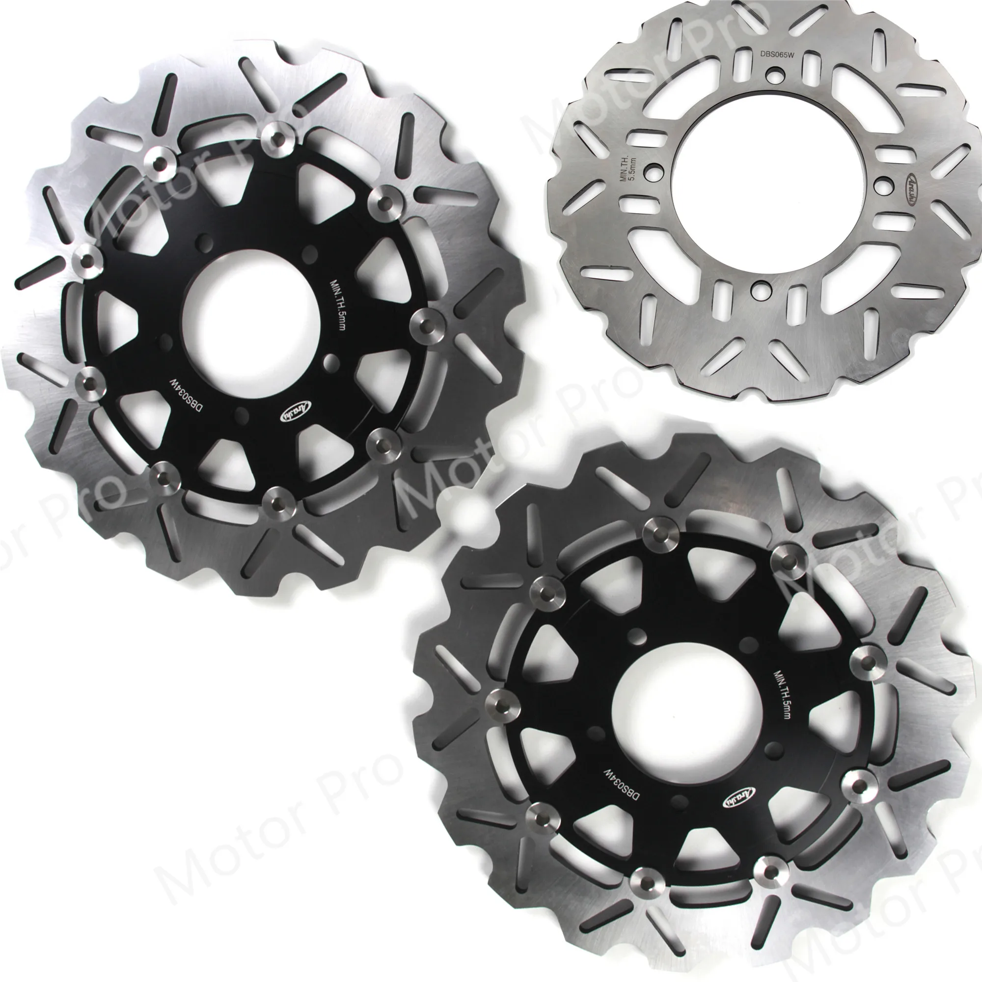 For Kawasaki Z750R ABS 2011 2012 Front Rear Brake Disc Disk Rotor Kit Motorcycle Accessories Z 750 R Z750 750R