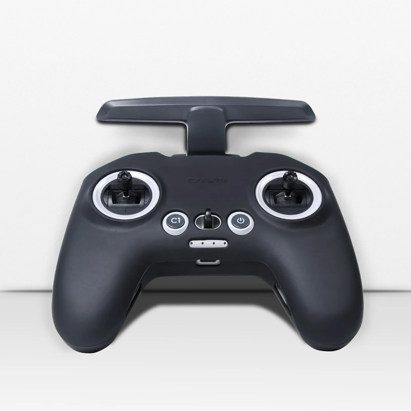 غطاء حماية مع حزام لجهاز التحكم عن بعد بدون طيار DJI FPV، غطاء حماية من السيليكون لملحقات الطائرة بدون طيار RC