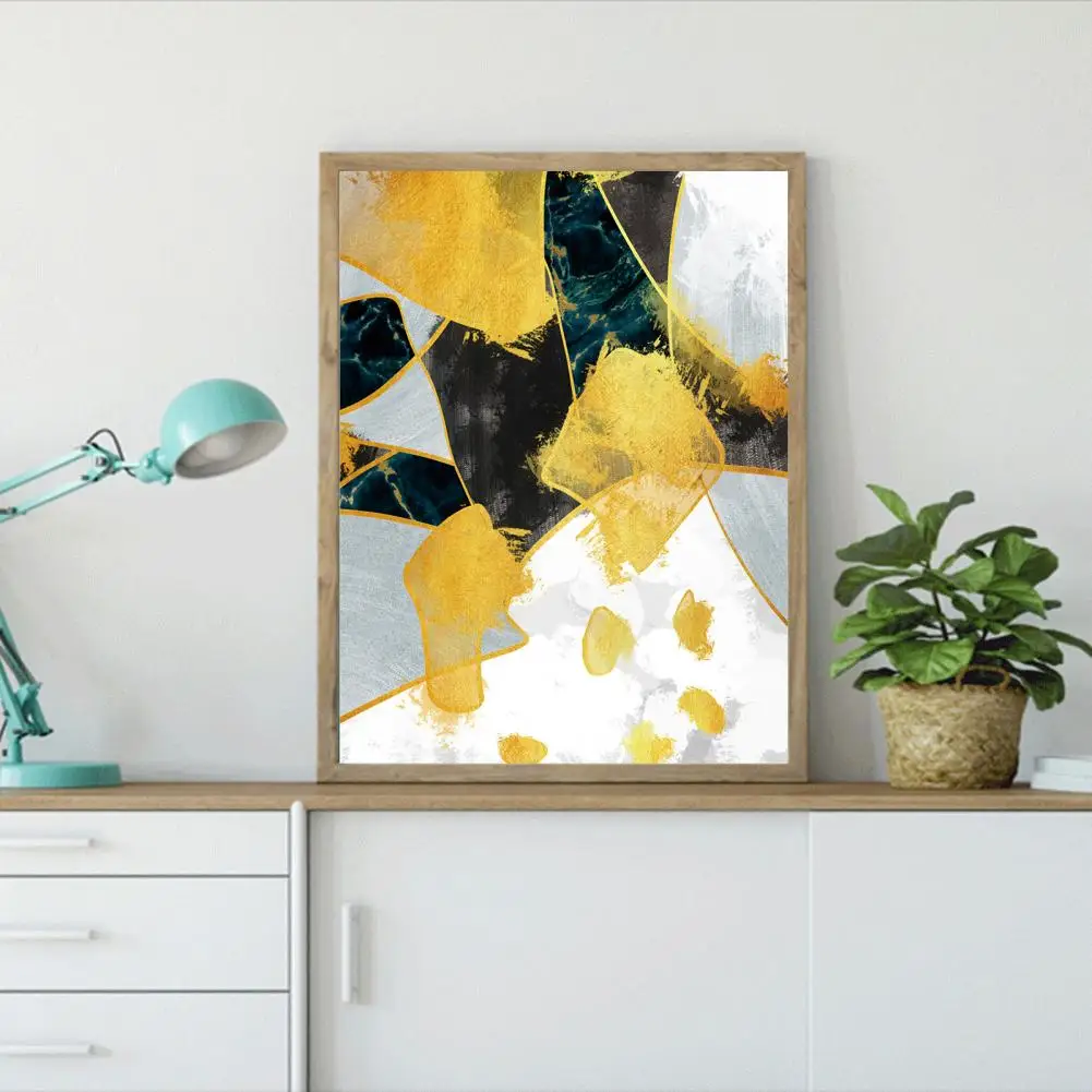 モダンで豪華な抽象的なオイルスタイルの絵画ミニマリストの装飾壁アートポスター