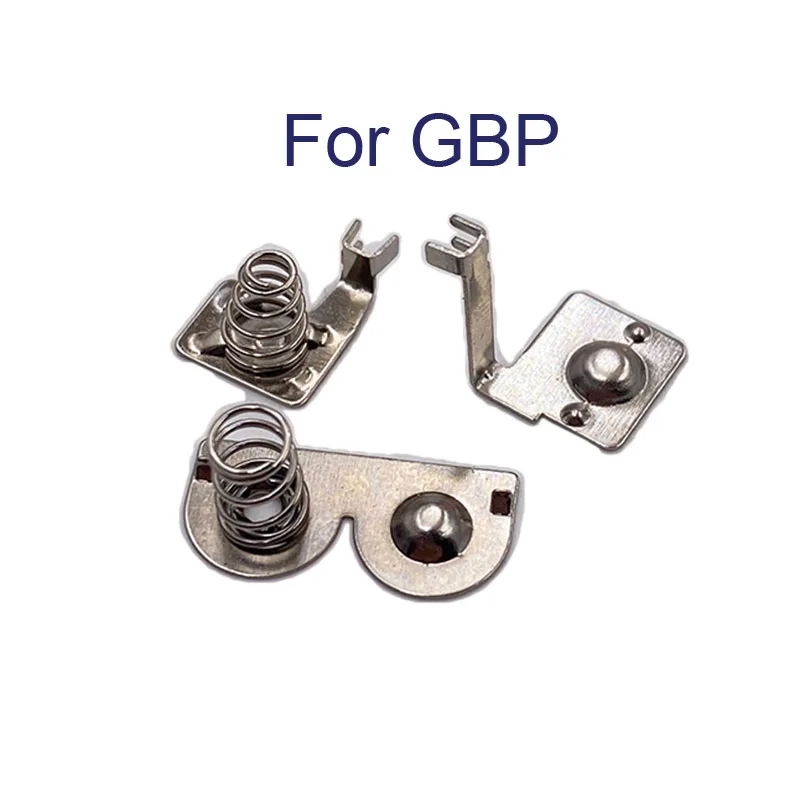 แบตเตอรี่ขั้วต่อ Spring Contacts แบตเตอรี่ฤดูใบไม้ผลิสำหรับ Nintendo Game Boy Advance เกมคอนโซลสำหรับ GBP GBA GBC GB