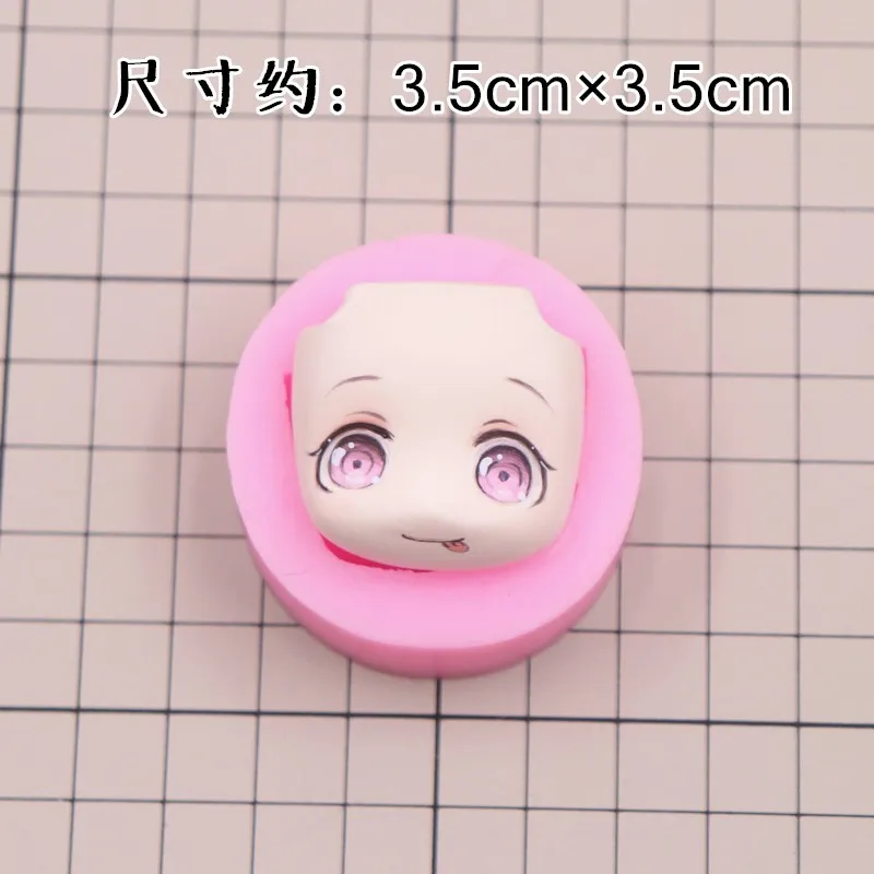 Ultra-light clay face model is proportional to universal face model, cartoon doll face, soft clay face model, human face