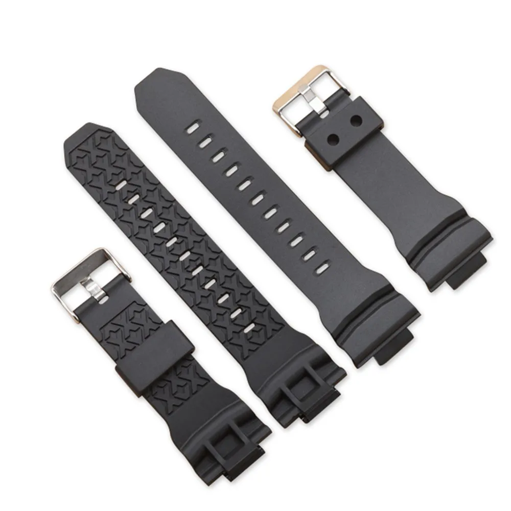 Silicone Strap for Casio G-SHOCK GA-150/200/201/300/310/GLX 5255/3295/5229 Watch Band Men Sport Waterproof Rubber Wrist Bracelet