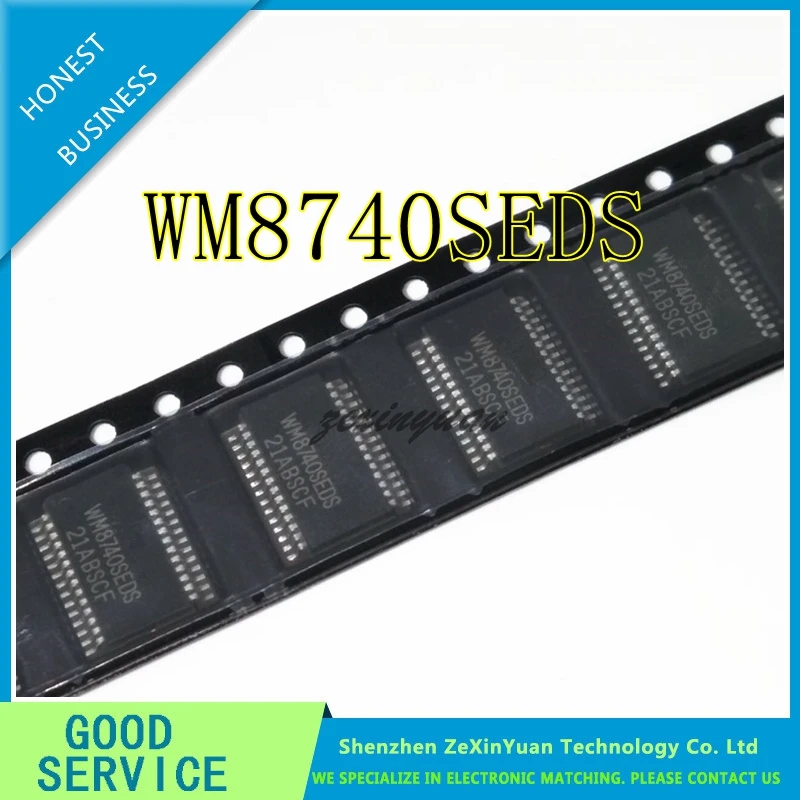 

10PCS/LOT WM8740SEDS WM8740SED WM8740SE WM8740S WM8740 SSOP-28