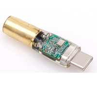 HiFi Type-C To 3.5mm Earphone Adapter 4.4mm Headphone Audio Adapter   DAC Decoder Chip Adapter for Xiaomi Huawei