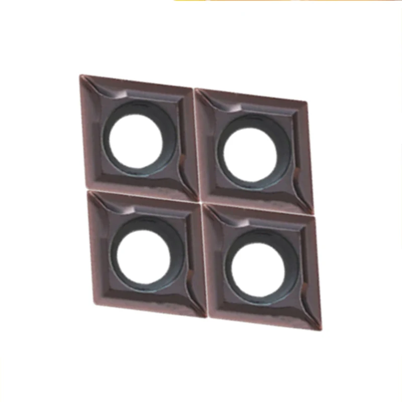 10Pcs 고품질 CCMT060204 VP15TF 내부 선삭 공구 CNC 초경 삽입 CCMT 060204 선반 공구 선삭 인서트