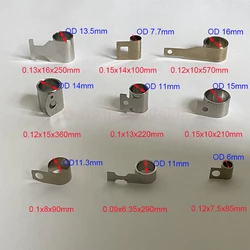 Constant force stainless steel clockwork spring small size retractable return scroll spring toy constant force spring