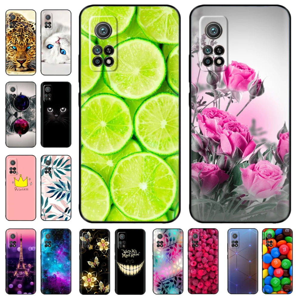 For Xiaomi Mi 10T Pro Case Bumper Soft TPU Silicone Cover For Xiaomi Mi 10T Lite Mi10T 10 T 10TPro Cases Cute Back Cover Case