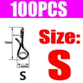 100 piezas talla S