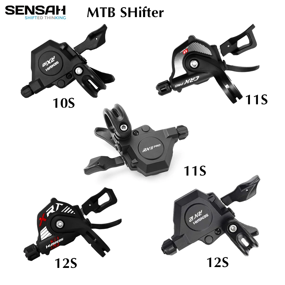 SENSAH Bicycle Trigger Shifter 10 11 12 Speed For MTB Mountain Bike Part Rear Derailleurs RX10 CRX XRX M6000 M8000 New