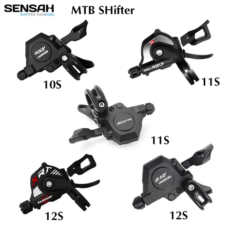 SENSAH 자전거 트리거 시프터 10 11 12 MTB 산악 자전거 부품 용 속도 후방 변속기 RX10 CRX XRX M6000 M8000 New