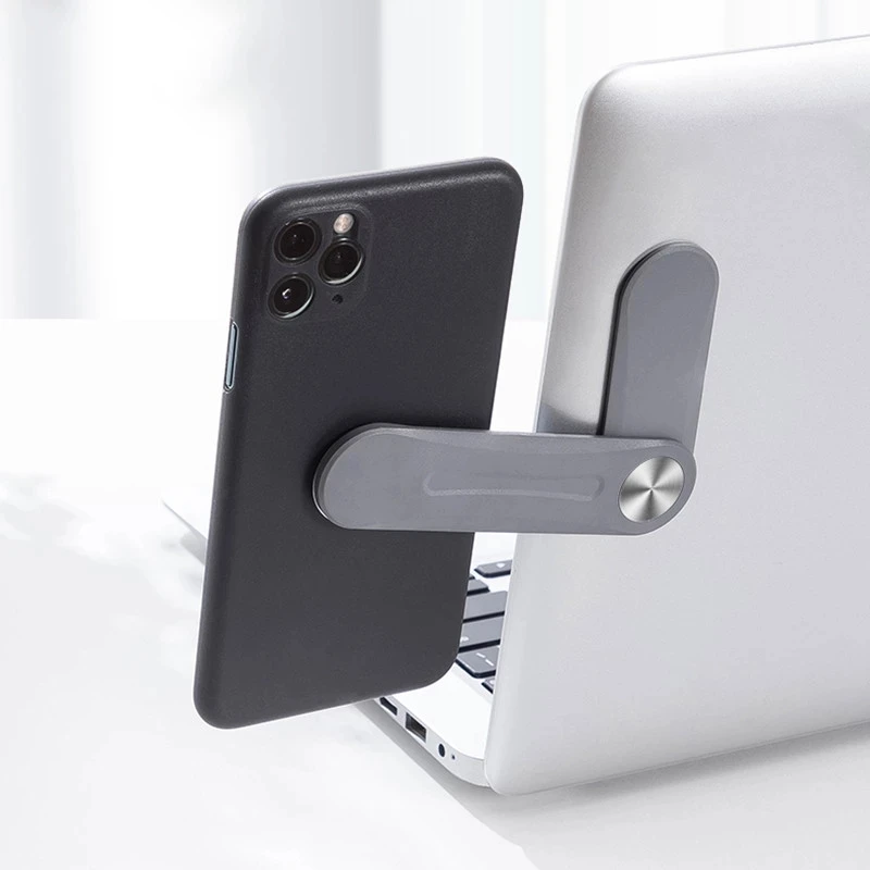 

Multi Screen Support Laptop Mount Magnetic Mobile Phone Holder Bracket Monitor Display Clip Adjustable Magnet Phone Stand Holder
