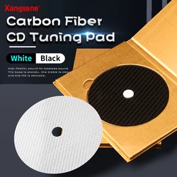 Black/Silver Carbon Fiber CD Player Special HiFi Tuning Pad Record Player Shock Absorber CD Pad Press Disc Accessories