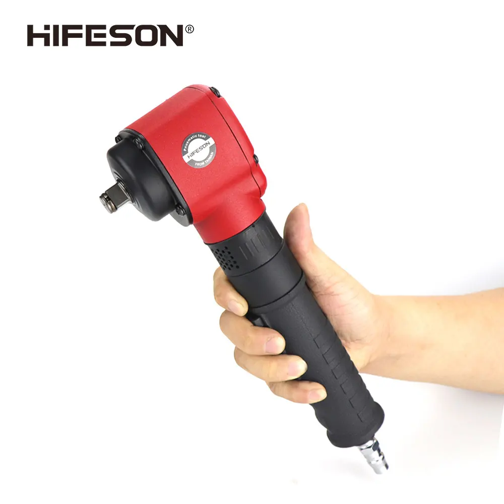 HIFESON Powerful 300L Mini Air Wrench Extended Handle Large Torque 1/2