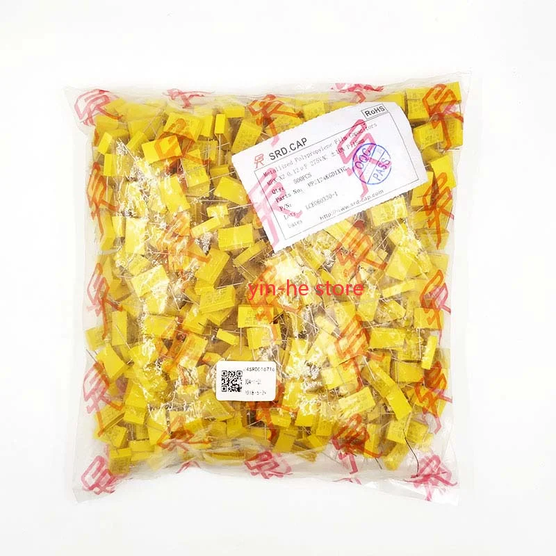 

20 шт. MP2124KGD1XYG защитный конденсатор X2 124 К/275 В ± 10% 18*5*11/P=15