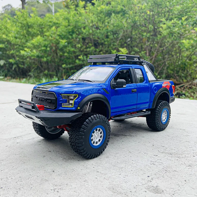 Maisto fabricante autorizado de simulação de carro, modelos de artesanato, coleção de ferramentas de brinquedo para decoração de carros ford raptor