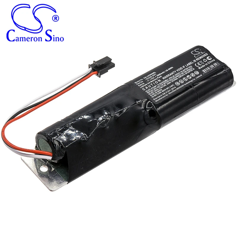 CameronSino Battery for LXE VX9 fits LXE 162328-0001 Barcode Scanner battery 2600mAh/28.86Wh 11.10V Li-ion Black