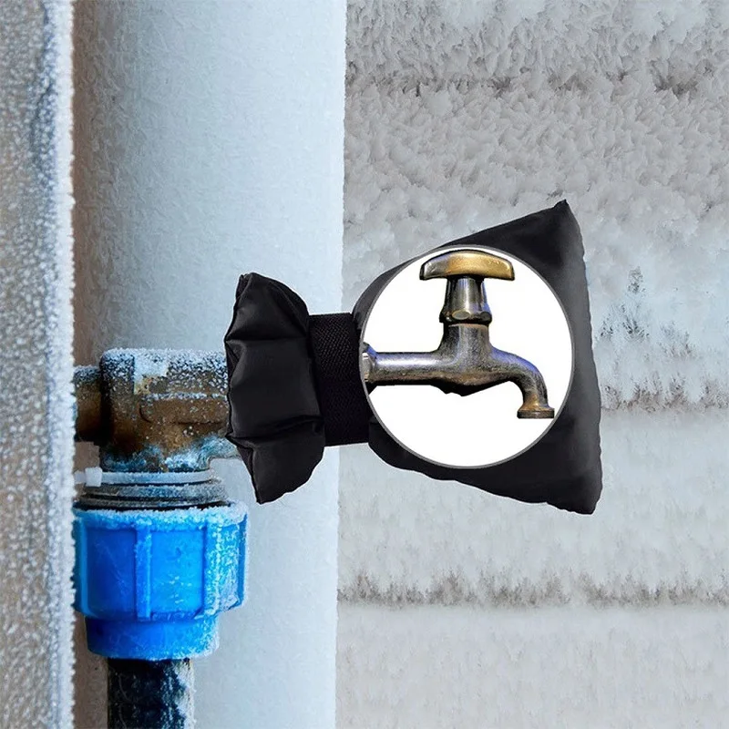 1 pçs faucet-cover inverno saving tap anticongelante proteção cobre ao ar livre faucet geada proteção capa de poupança para o inverno ao ar livre