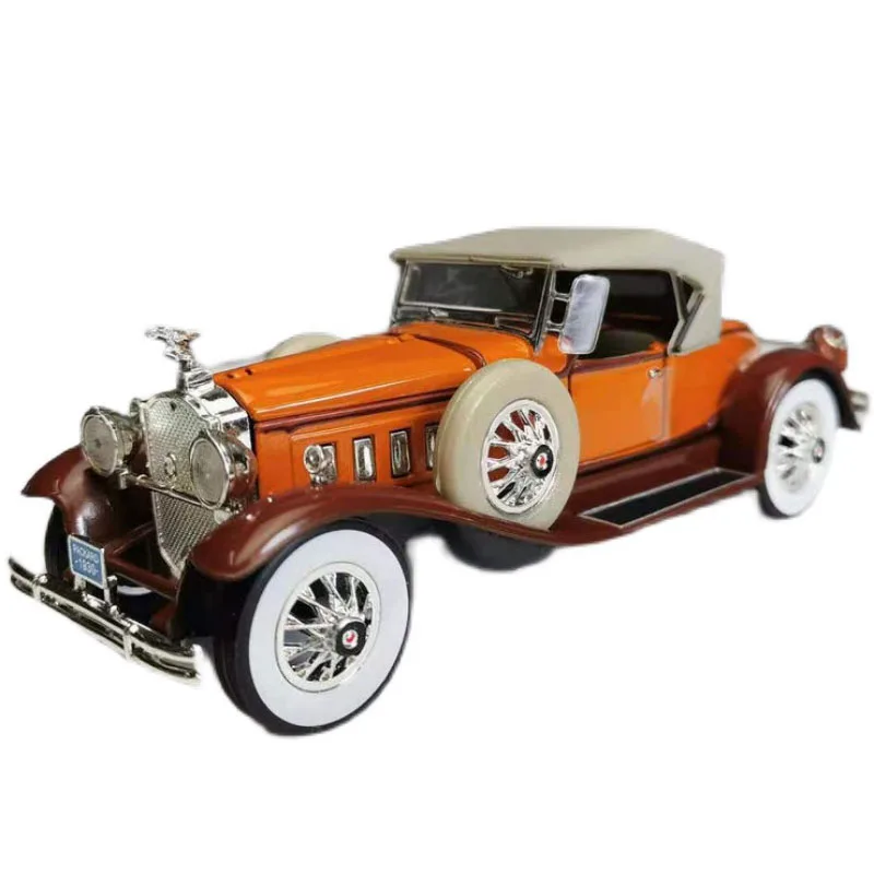 1:32 Simulation  American Luxury Cars 1930 Packard Retro Classic Car Model Metal Die-Cast Toy Alloy Vehicle Collection Display