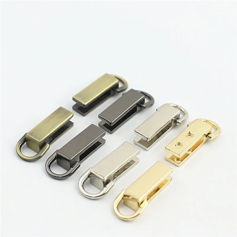 

20Pcs 7X26mm Strap Side Corner Clip Hook Metal Connecting Ring Buckle Tassel Clips Screw Pendant Clasp Bag Webbing Bell Buckles