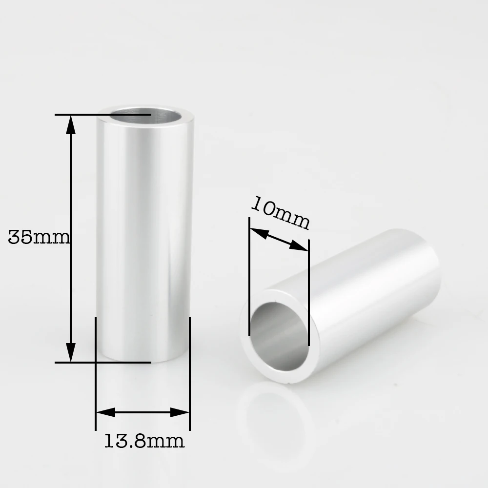 Pantalon à câble Audio, 2 pièces, suppresseur de bruit, EMI, en aluminium, 9.5mm