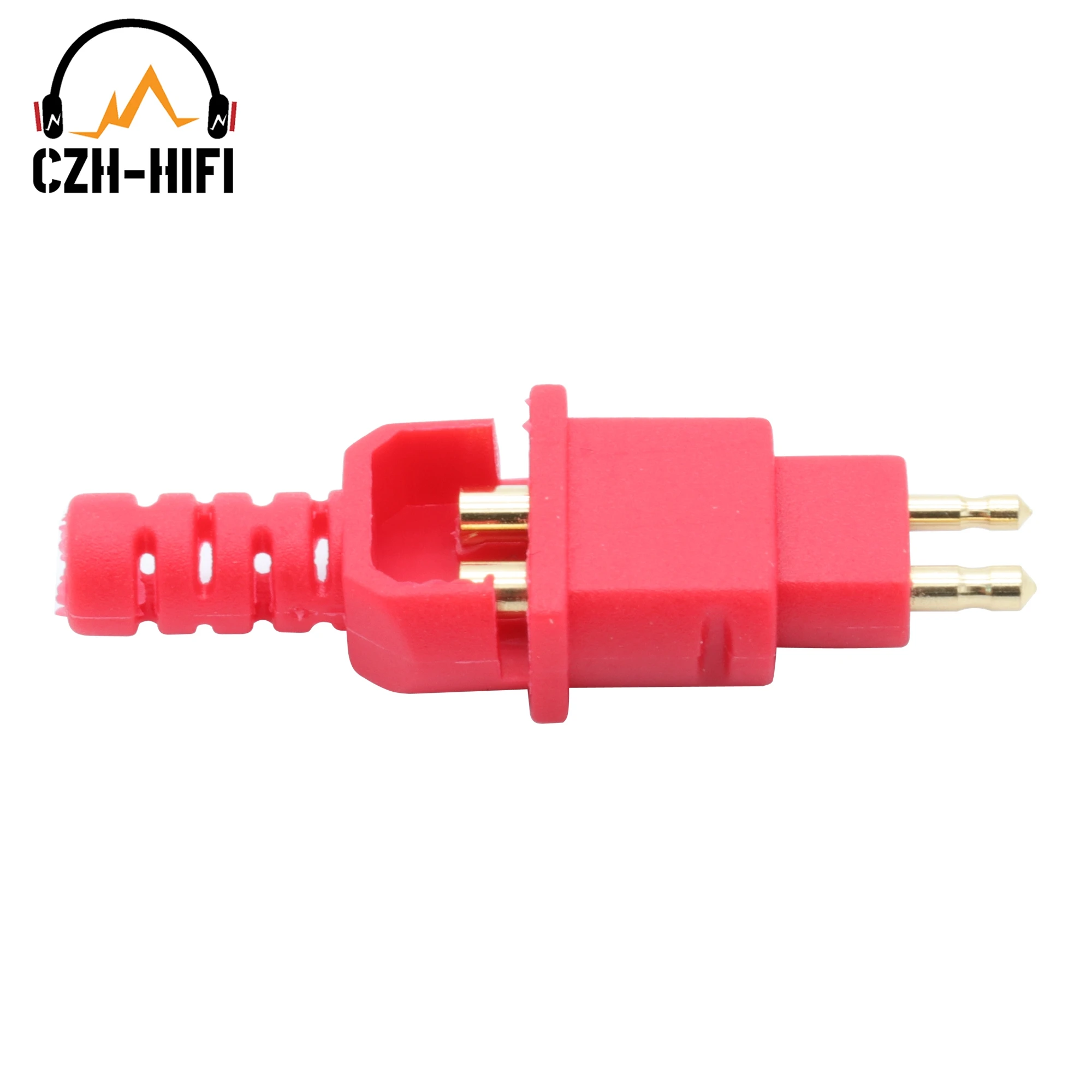 1 par de conectores de auriculares, adaptador de actualización, mejora de auriculares, conector macho para eiser HD580 HD600 HD650 HIFI DIY