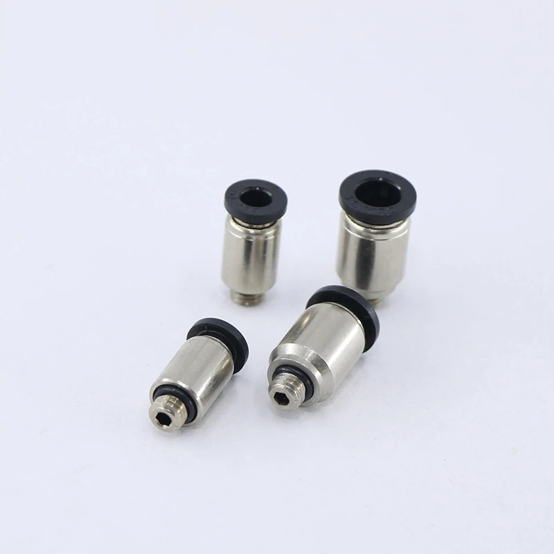 1 pcs High quality mini type fittings POC 4mm 6mm ,M3 M5 1/8