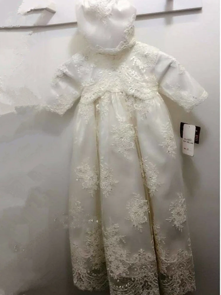 vintage Baby Girl Dress Baptism Dresses for Girls 1st year birthday party wedding Christening baby infant clothing Dresses