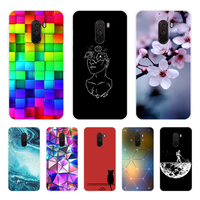 For xiaomi Pocophone F1 Case for xiaomi Poco F1 Case Silicone Soft TPU Phone Case For xiaomi Pocophone F1 Global F 1 Case Cover