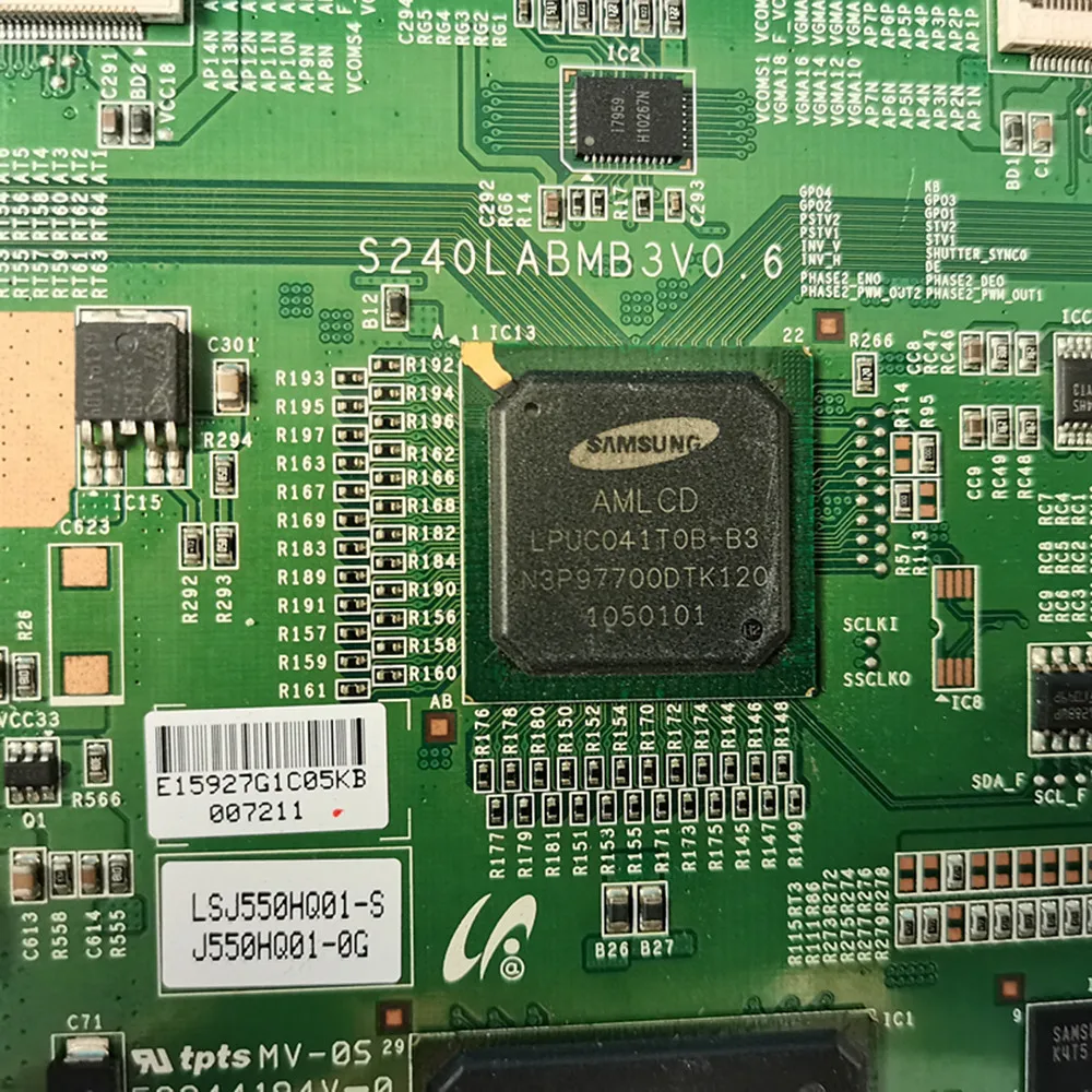 T-CON Logic Board S240LABMB3V0.6 S240LABMB3V0.7 Voor UA55D7000LJ UA46D7000L UA55D8000YJ UN55D7050XFXZA LTJ460HQ01-S LSJ550HQ01-G
