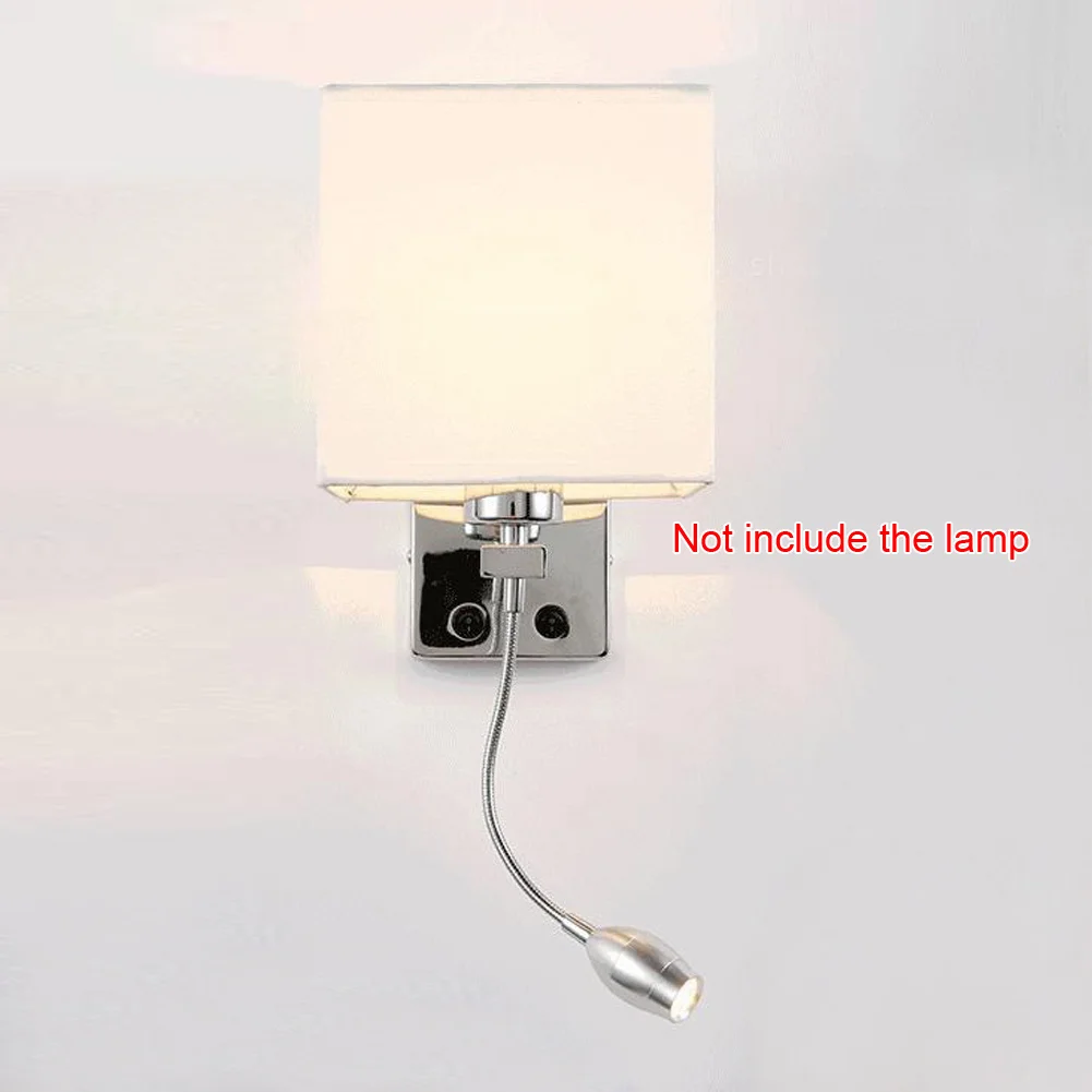 Household decoration LED Light Bedroom Bedside Cloth Wall Lamp night Light Energy saving Indoor hotel illumination Spotlight new