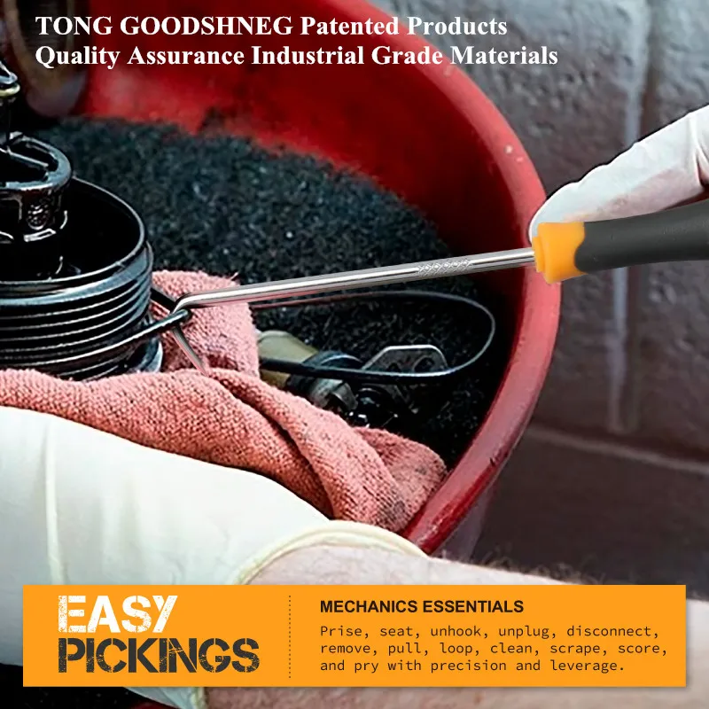 ซีลน้ำมันไขควงน้ำมัน Hook Puller ถอดรถซีลแหวนตลับหมึกปะเก็น Seal Removal เครื่องมือตะขอเครื่องมือเครื่องใช้ในครัวเรือน