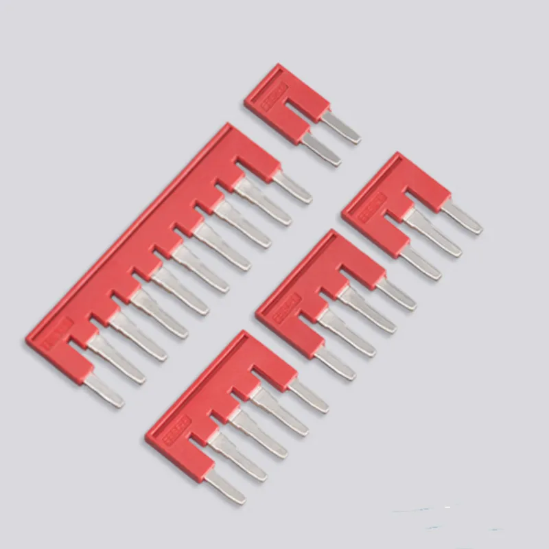 10 PCS ST4 Central Connecting Strip FBS 2-6 3-6 4-6 5-6 10-6 Plug-in Bridge, 2-Short Connecting Plug-in, PT UTGeneral