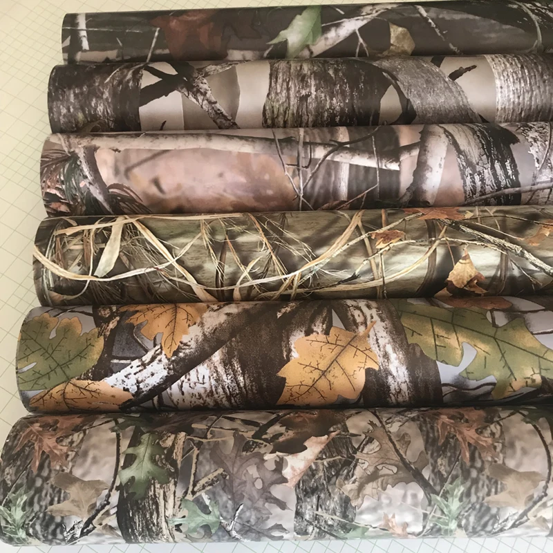 Grass Shadow Camouflage Vinyl Wrap Roll For Truck Jeep SUV Graphics Realtree Camouflage Vinyl Foil Car Sticker Decal
