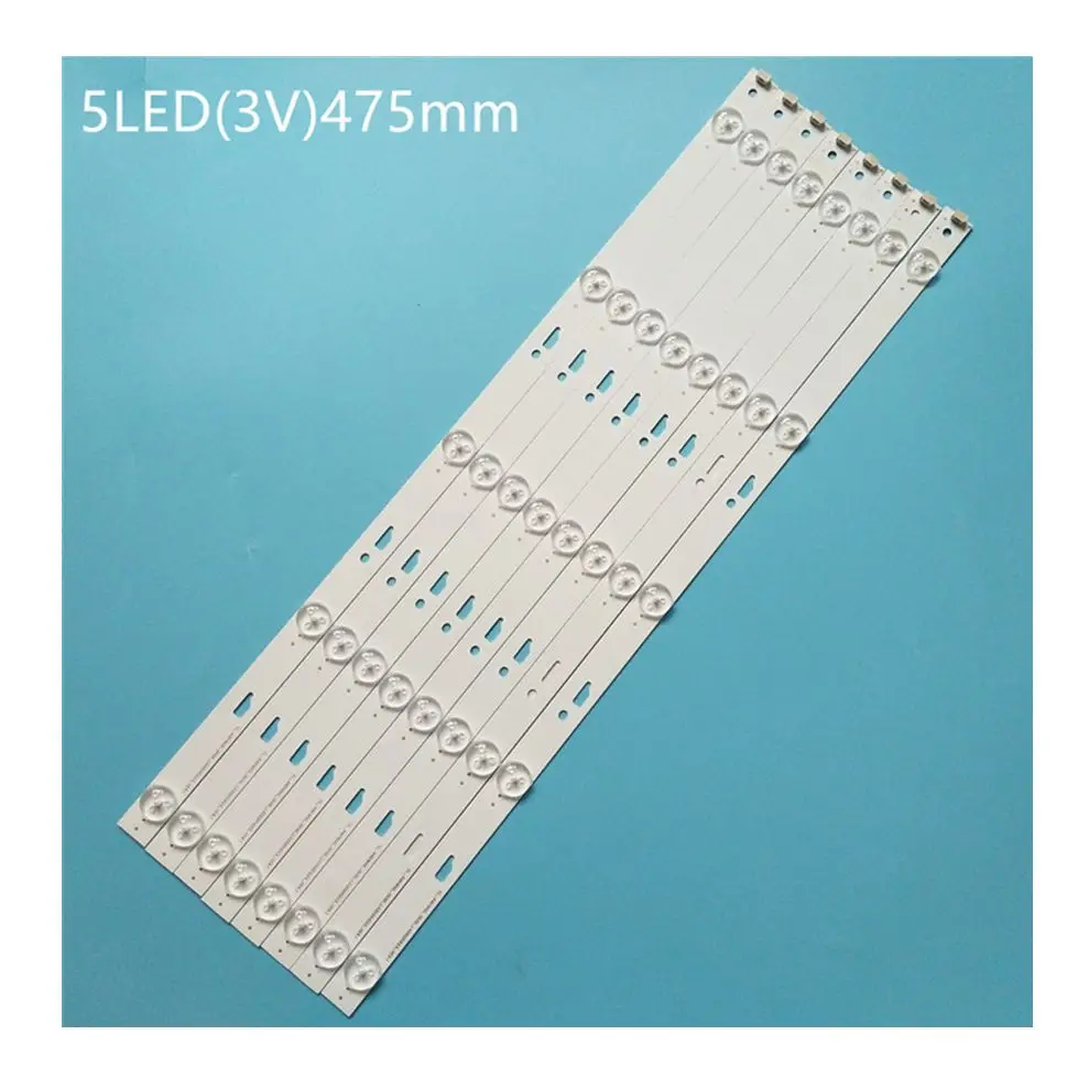 

LED Backlight strip 5 lamp For 49HR332M05A0 V3 V4 Yha 4C-LB490T-HR4 YH1 YH7 YHJ yh6 49E301 49U3600C CRH-AT493030080569QREV1.0